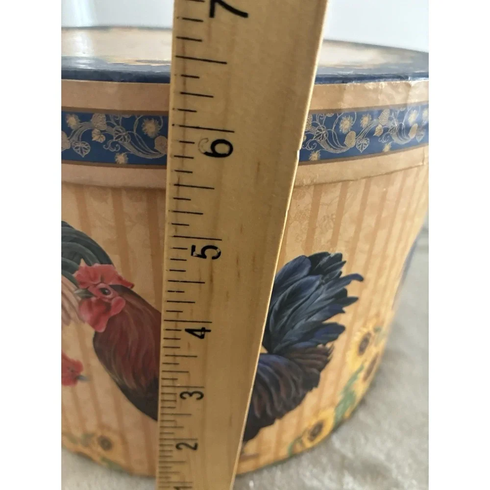 Sunrise Keepsake Box Set Gift Storage Hen Rooster Nesting Rustic Farmhouse (3)